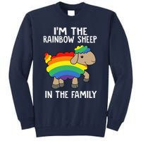 Im The Rainbow Sheeps In The Family Lgbtq Pride Tall Sweatshirt