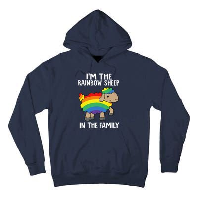 Im The Rainbow Sheeps In The Family Lgbtq Pride Tall Hoodie