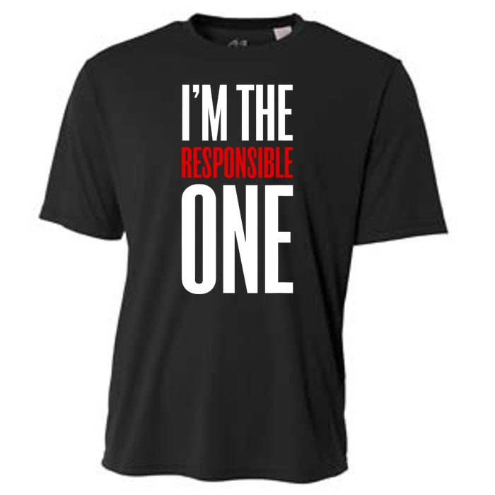 IM The Responsible One Sarcastic Saying Cooling Performance Crew T-Shirt