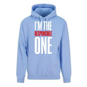 IM The Responsible One Sarcastic Saying Unisex Surf Hoodie