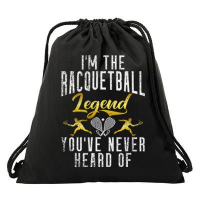 Im the Racquetball Legend youve never heard of Racquetball Drawstring Bag