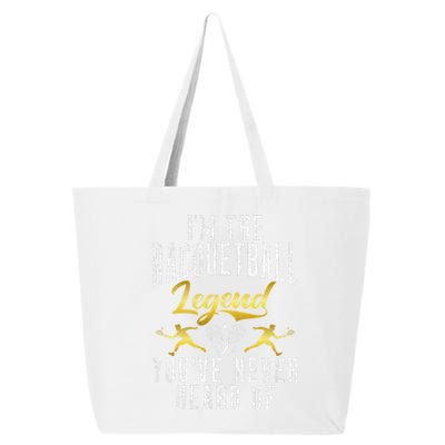 Im the Racquetball Legend youve never heard of Racquetball 25L Jumbo Tote