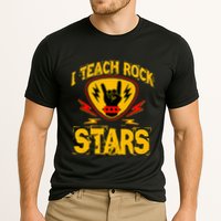 I Teach Rock Stars Music Teacher Rock On Cooling Performance Crew T-Shirt