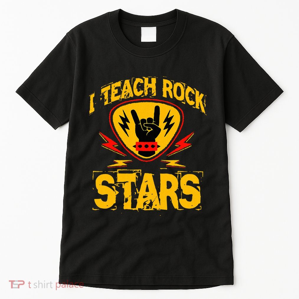 I Teach Rock Stars Music Teacher Rock On Tall T-Shirt