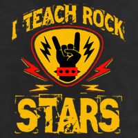 I Teach Rock Stars Music Teacher Rock On Adult Drive Performance Visor