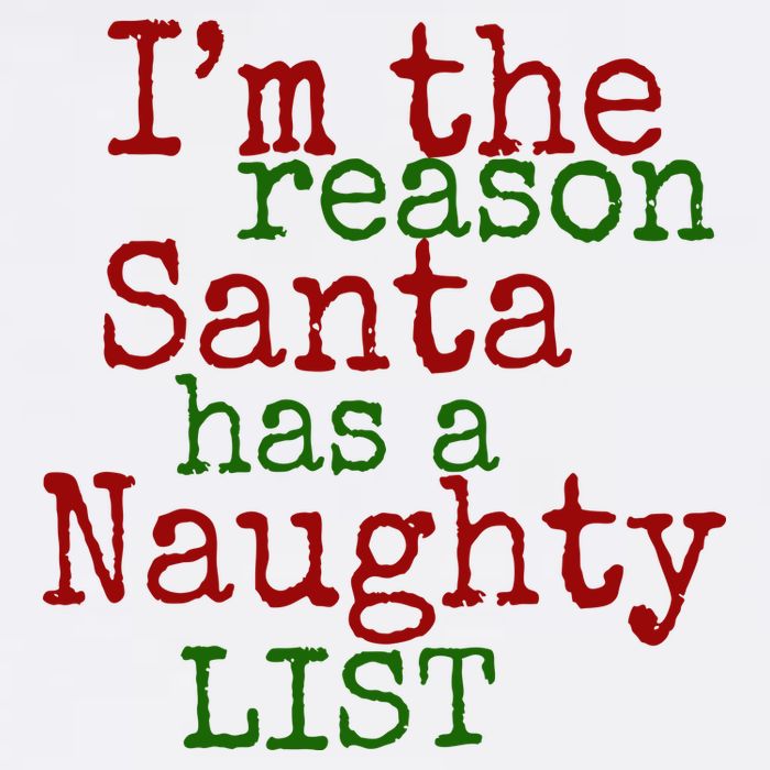 Im The Reason Santa Has A Naughty List Funny Holiday Apron
