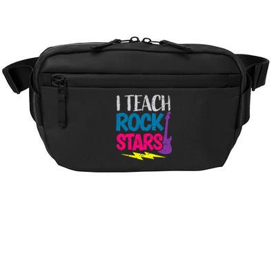 I Teach Rockstars Orchestra Music Teacher Back To School Crossbody Pack