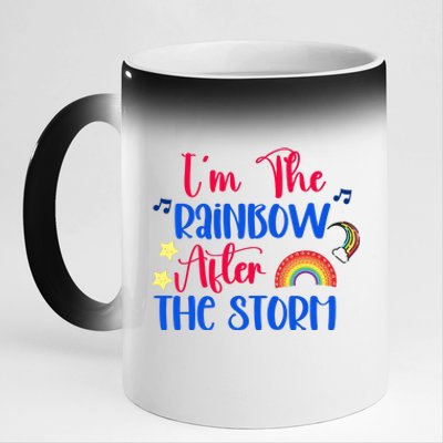 I'm The Rainbow After The Storm 11oz Black Color Changing Mug