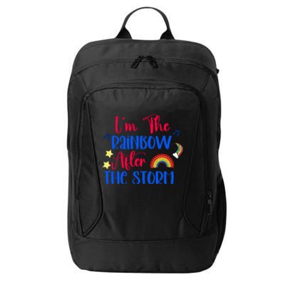 I'm The Rainbow After The Storm City Backpack