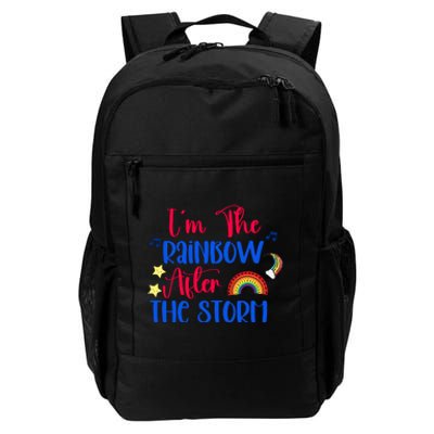 I'm The Rainbow After The Storm Daily Commute Backpack