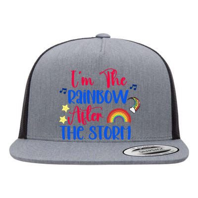 I'm The Rainbow After The Storm Flat Bill Trucker Hat