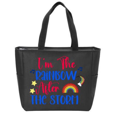 I'm The Rainbow After The Storm Zip Tote Bag