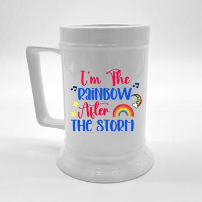 I'm The Rainbow After The Storm Beer Stein