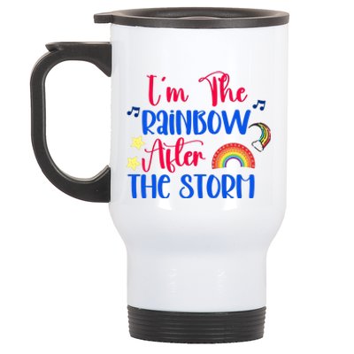 I'm The Rainbow After The Storm Stainless Steel Travel Mug