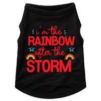 I'm The Rainbow After The Storm Doggie Tank
