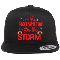 I'm The Rainbow After The Storm Flat Bill Trucker Hat