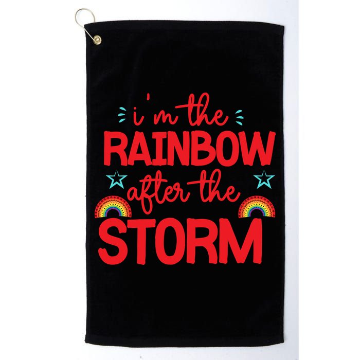 I'm The Rainbow After The Storm Golf Towel