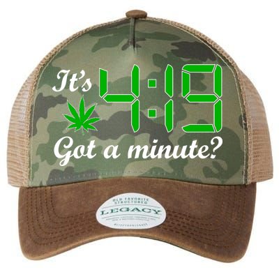 It's 4:19 Got A Minute? 420 Legacy Tie Dye Trucker Hat