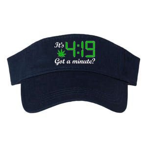 It's 4:19 Got A Minute? 420 Valucap Bio-Washed Visor