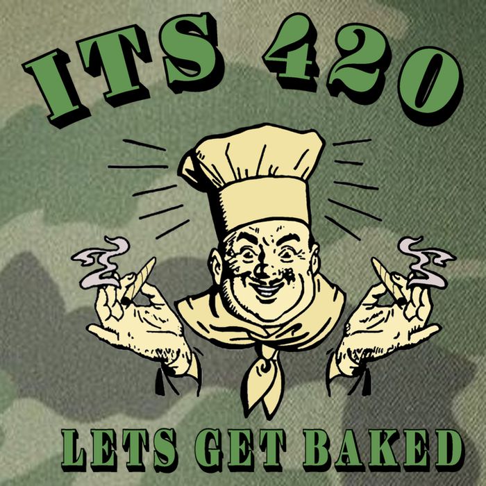 It's 420 Lets Get Baked Legacy Tie Dye Trucker Hat