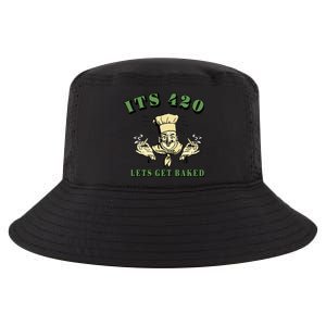 It's 420 Lets Get Baked Cool Comfort Performance Bucket Hat