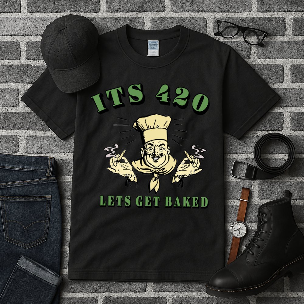 It's 420 Lets Get Baked Tall T-Shirt