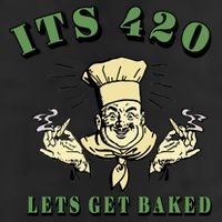 It's 420 Lets Get Baked Golf Towel