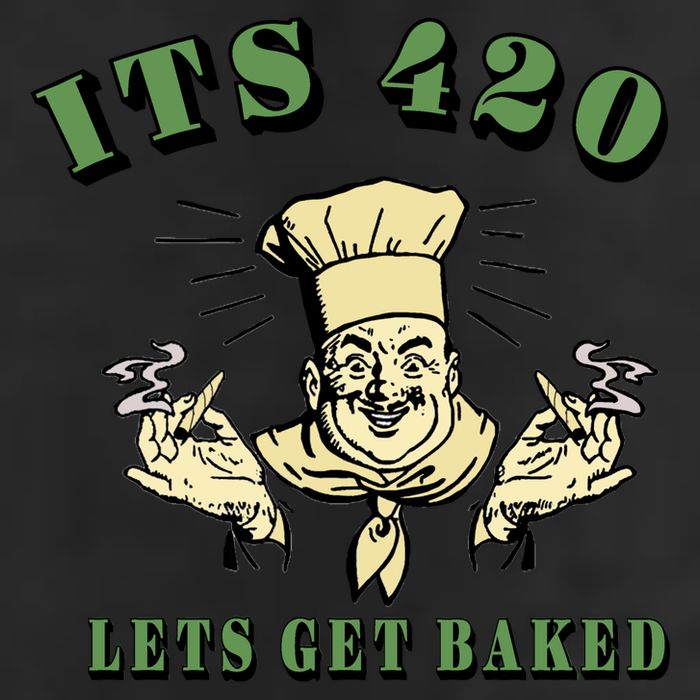 It's 420 Lets Get Baked Golf Towel