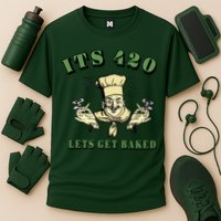 It's 420 Lets Get Baked Performance Shirt