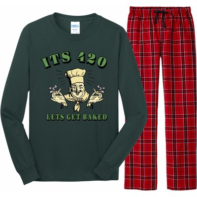 It's 420 Lets Get Baked Long Sleeve Pajama Set