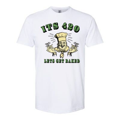 It's 420 Lets Get Baked Softstyle® CVC T-Shirt