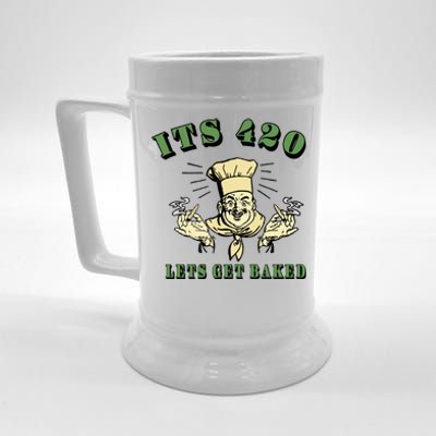 It's 420 Lets Get Baked Beer Stein