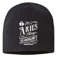 It's a Aries Thing Zodiac Sign Horoscope Sustainable Beanie