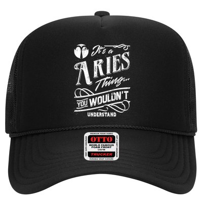 It's a Aries Thing Zodiac Sign Horoscope Trucker Hat