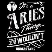 It's a Aries Thing Zodiac Sign Horoscope Kids T-Shirt
