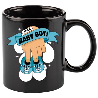 It's A Baby Boy! 11oz C Handle Ceramic Mug