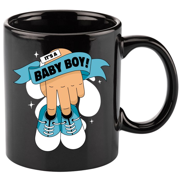 It's A Baby Boy! 11oz C Handle Ceramic Mug