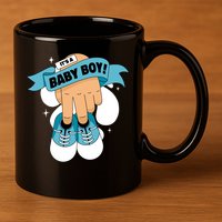 It's A Baby Boy! 11oz C Handle Ceramic Mug