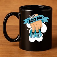 It's A Baby Boy! 11oz C Handle Ceramic Mug