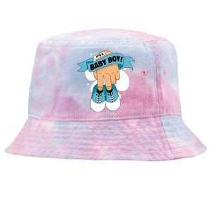 It's A Baby Boy! Tie-Dyed Bucket Hat