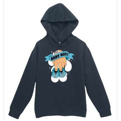 It's A Baby Boy! Urban Pullover Hoodie