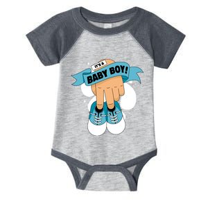 It's A Baby Boy! Infant Baby Jersey Bodysuit