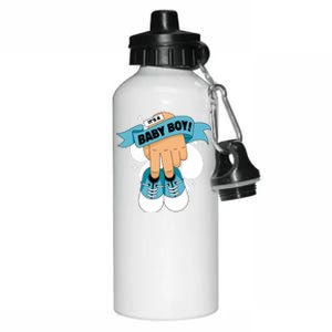 It's A Baby Boy! Aluminum Water Bottle