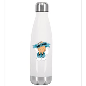 It's A Baby Boy! Stainless Steel Insulated Water Bottle