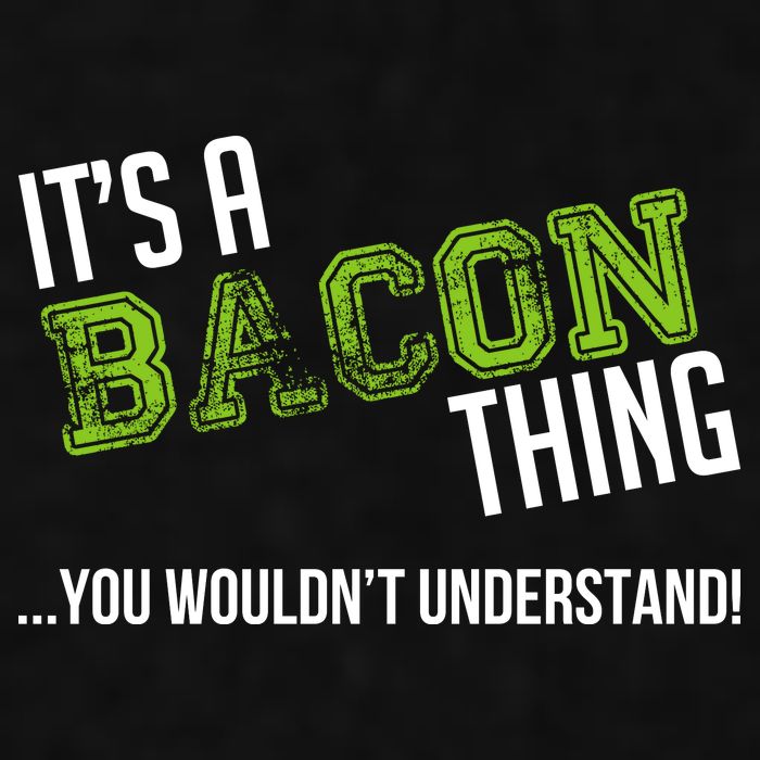 It's A Bacon Thing You Wouldn't Understand Ladies PosiCharge Tri-Blend Wicking Tank