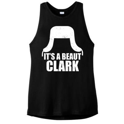 It's A Beaut Clark Ladies PosiCharge Tri-Blend Wicking Tank