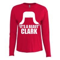 It's A Beaut Clark Womens Cotton Relaxed Long Sleeve T-Shirt