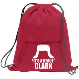 It's A Beaut Clark Sweatshirt Cinch Pack Bag