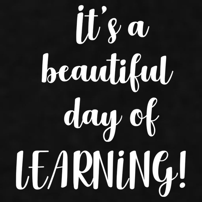 It's A Beautiful Day Of Learning! Ladies PosiCharge Tri-Blend Wicking Tank