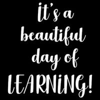 It's A Beautiful Day Of Learning! Cooling Performance Long Sleeve Crew